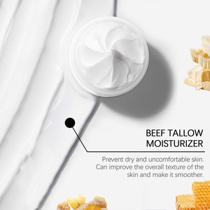 Bán buôn chăm sóc da Beauty Hydrating làm trắng sáng cỏ Fed Whipped Thịt Bò mỡ động vật mật ong Balm Mặt Kem - Product Image 4