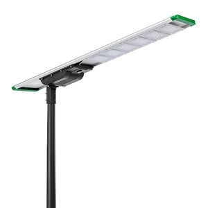 Venta directa de fábrica Mejor precio Farola solar Nuevo modelo 120W Farola solar todo en uno para proyectos gubernamentales - Product Image 1
