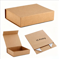 Boîte d'emballage en carton pliable rigide avec code QR personnalisé, fermeture magnétique, pour parfum, cosmétiques, emballage cadeau avec insert