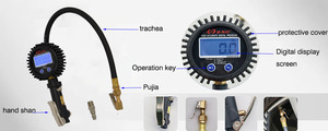 Pistola de Aire para Neumáticos Totalmente Metálica con Manguera Reforzada Antiexplosión y Antifugas para Talleres y Garajes Exigentes - Product Image 3