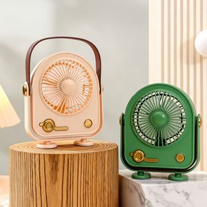 Portable <b>Desk</b> Fan With Brushless Motor Usb Rechargeable <b>Foldable</b> Handheld For Indoor Outdoor Use - Product Image 3