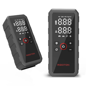 Démarreur de voiture haute capacité 6000 mAh avec compresseur d'air 150 PSI, booster de batterie portable d'urgence avec lumière LED pour véhicules - Product Image 2