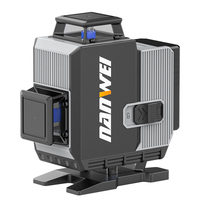 NANWEI Niveau laser professionnel à auto-nivellement 16 lignes 4D Fil 360 degrés Haute précision Outils industriels d'extérieur Batterie