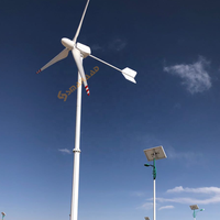 Générateurs d'énergie alternative éolienne à axe horizontal Smaraad 5000W 6000W 8000W 10KW