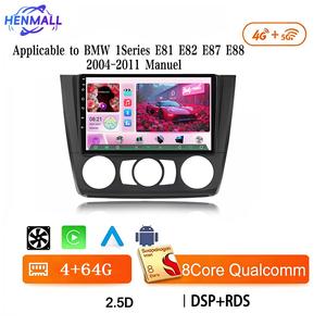 Reproductor de DVD para Auto con Pantalla IPS de 9 Pulgadas, Qualcomm Snapdragon, 2 DIN, GPS, WIFI, Android, para <span class=keywords><strong>BMW</strong></span> Serie 1 E81 E82 2004-2011, Manual - Product Image 2