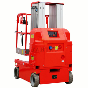 6M 8M dọc cột nâng kho thiết bị điện đặt hàng picker nâng điện nền tảng Arial kho - Product Image 5