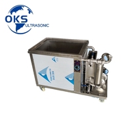 Pulitore ad ultrasuoni 80L con sistema di filtraggio per blocco motore macchina per la pulizia DPF del turbocompressore del carburatore della testata del cilindro del carbonio