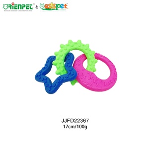 Orienpet & oasispet TPR ของเล่นสัตว์เลี้ยงของเล่นเคี้ยวเป็นมิตรกับสิ่งแวดล้อมสำหรับสุนัขของเล่นรูปพระจันทร์เสี้ยว JJFD22367สัตว์เลี้ยงผลิตภัณฑ์ของเล่น - Product Image 1