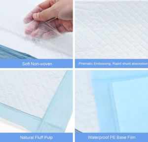 Tapis d'apprentissage jetables super doux pour chiots et chiens, pour l'entraînement à la propreté, sous marque privée - Product Image 3
