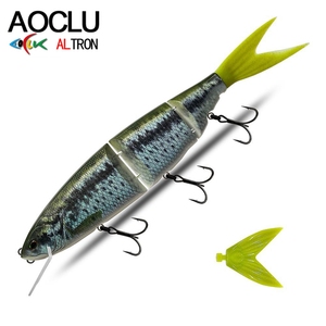 <span class=keywords><strong>Leurre</strong></span> Articulé Dur AOCLU 2026 Jerkbait pour Pêche en Haute Mer, <span class=keywords><strong>Leurre</strong></span> Flottant Swimbait 350mm 250g 370mm 265g avec <span class=keywords><strong>Bavette</strong></span> Amovible - Product Image 3