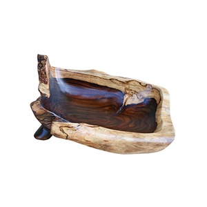 Sản Phẩm Nội Thất Mới Nhất Bát Trái Cây Bằng Gỗ Sono Với Mô Hình Cổ Làm Bằng Gỗ Chất Lượng Cao Của Indonesia - Product Image 1