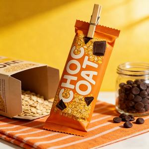 OEM Custom Printed Logo Aluminum Foil Wrapper <b>Bag</b> Nut Snacks Cookie <b>Bags</b> Plastic Heat Seal Food <b>Packaging</b> <b>Bags</b> - Product Image 3