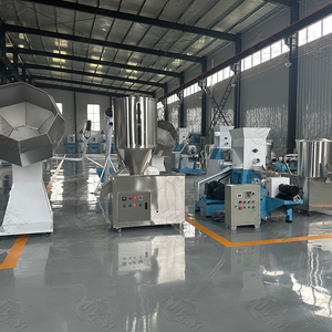 Nổi đôi vít cá Thức Ăn Nhà máy máy đùn Máy nổi cá Thức ăn viên dây chuyền sản xuất máy làm - Product Image 4