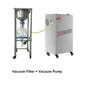 YUHUA Rakitan Filtrasi Vakum Besar Baru 10-50L dengan Corong Jaring Baja Tahan Karat Garansi 1 Tahun - Product Image 3