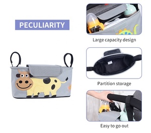 Sản phẩm mới giá bán buôn chức năng có thể gập lại đôi xe đẩy tã túi thay đổi Caddy du lịch mang theo tổ chức với thấp moq - Product Image 5