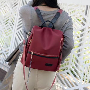 Zaino Oxford Elegante e Funzionale Resistente all'Acqua per Studenti Universitari e Pendolari con Grande Capacità e Protezione <span class=keywords><strong>Anti</strong></span> - Product Image 1