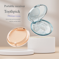 Boîte de rangement pour appareils dentaires, kit de soins orthodontiques portables, boîte avec aimant