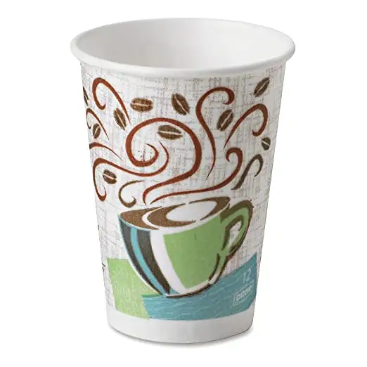 Özel çevre dostu köpük fincan tek kullanımlık kahve içecek ambalaj yalıtımlı kağıt sıcak kahve fincanı kahve pus tasarım