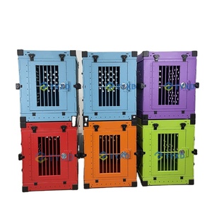 34 inç siyah renk kamyonet ağır katlanabilir evcil hayvan kafesi taşıyıcı katlanabilir köpek sandık - Product Image 5