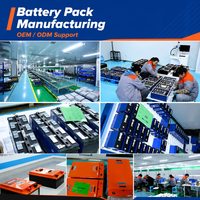 Batterie LiFePO4 72V 45Ah avec cellules de qualité A, 4000 cycles, -10-55°C, module d'alimentation EV à cycle profond longue portée