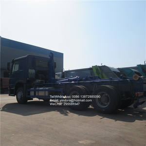 ใหม่ Sinotruk Howo 20ton 25ton ไฮดรอลิกขยะ Dumpster แขนม้วน<span class=keywords><strong>30</strong></span>ตัน Hooklift รถบรรทุก - Product Image 6