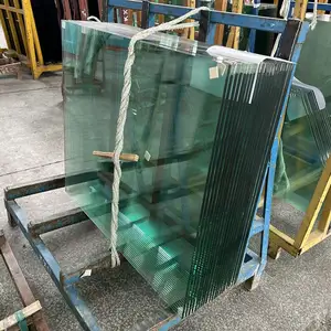 Türglas und Geländer Handläufe flaches durchsichtiges gehärtetes Glas Preise 8 mm 10 mm 12 mm china Gebäude