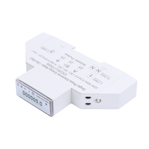 Monofase 100A Modbus LCD misuratore di energia 645 serie KWH <span class=keywords><strong>metro</strong></span> One Pole DIN Rail RS485 comunicazione Modbus LCD misuratore di energia uno - Product Image 4