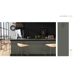 Losas de porcelana nano pulida Cosmic Walnut de 800x2400 mm, 15 mm de grosor, con aspecto de mármol para encimeras de cocina, piedra sinterizada - Product Image 6
