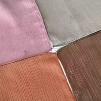 Nouveau Foulard Instantané 2025 en Crêpe de Soie Plissé Chiffon Satin et Dentelle 70*175cm Uni, Hijab Malaisien en Mousseline Douce, Printemps-Été