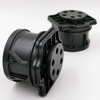 Adaptateur de prothèse en sol de silice et connecteur d'articulation du genou en alliage de titane, accessoires de rééducation, grille en fonte