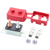 Interruptor de Circuito Metálico KUOYUH de 50V 5A-50A para Baterías de Barcos, Camiones, Autobuses y Paneles Solares con Reinicio Automático
