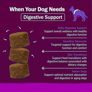 Masticables Blandos Prebióticos y Probióticos Herb para Perros, 120 Unidades, Sabor Hígado, Favorece la Salud Digestiva, Para Todas las Tallas - Product Image 2