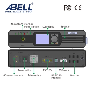 เครื่องรับส่งวิทยุแบบสองทาง ABELL R50 สำหรับรถยนต์ กำลังส่ง 20/10 วัตต์ UHF VHF เครื่องทวนสัญญาณวิทยุแบบพกพา - Product Image 4