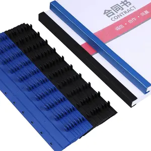 Produttore SAITAO 100 pezzi materiale PP Report legante fornisce strisce di rilegatura libri flessibili di dimensioni A4