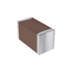 Condensador Cerámico Original CAP CER 100PF 100V NP0 0603 0603 (1608 Métrico) 100 pF Montaje en Superficie MLCC AP031A101JQT2A - Product Image 1