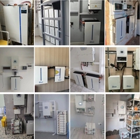 Sistem Energi Surya Hibrida 40-60VDC 15kW 10kW 15kW 20kW 30kW Paket Sistem Surya Lengkap Dengan Inverter Deye untuk Pasokan Rumah Tangga