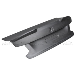 MP Dry Carbon Fiber Rear Trunk Boot Cover Spoiler <b>Splitters</b> for BMW F87 M2 Auto Tuning - Product Image 2