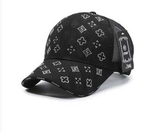 Casquette de baseball sportive vintage personnalisable chapeau d'extérieur réglable grande taille broderie bicolore commune 6 panneaux maille unisexe <span class=keywords><strong>Snapback</strong></span> - Product Image 5