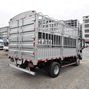 Petit camion <span class=keywords><strong>de</strong></span> <span class=keywords><strong>transport</strong></span> <span class=keywords><strong>de</strong></span> marchandises, véhicule <span class=keywords><strong>de</strong></span> <span class=keywords><strong>transport</strong></span> <span class=keywords><strong>de</strong></span> bétail, 5 tonnes, fourgon à clôture, <span class=keywords><strong>transport</strong></span> <span class=keywords><strong>de</strong></span> porcs, légumes, moutons, moteur 180 CV, camion léger - Product Image 3