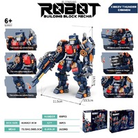 2026 plus récent Joint mobilité Robot bloc de construction assemblage MOC briques Mech guerrier bataille Tech chevalier créatif 3D modèle ensemble