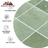 Carreaux muraux en PVC de qualité supérieure Wayon, autocollants muraux et de sol, revêtement de sol antidérapant et résistant à l'huile