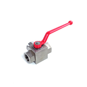 KHB3K บอลวาล์วสแตนเลส 1 นิ้ว G NPT เกลียวสำหรับน้ำ น้ำมัน ไฮดรอลิกแรงดันสูง - Product Image 1