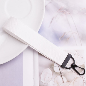 Ribbon dây đeo cổ tay vòng tay Keychain rắn Webbing Xe móc chìa khóa tay Cổ tay giữ chìa khóa dây buộc cho phụ nữ cô gái túi chìa khóa điện thoại di động - Product Image 4