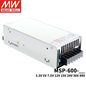 Mean Well 600W Série <span class=keywords><strong>MSP</strong></span>-<span class=keywords><strong>600</strong></span> d'alimentation de type médical à sortie unique avec options 3.3 5 7.5 12 15 <span class=keywords><strong>24</strong></span> 36 pour usage industriel - Product Image 6