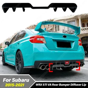 สำหรับ WRX STI VA ปี 2015 2016 2017 2018 2019 2020 2021 ชุดแต่งสปอยเลอร์ลิปดิฟฟิวเซอร์กันชนหลังรถยนต์ - Product Image 1