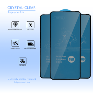 Protector de Pantalla de Vidrio Templado Kingkong con Cobertura Total, <span class=keywords><strong>3D</strong></span> Airbag, Privacidad 18D para <span class=keywords><strong>iPhone</strong></span> 15 14 13 para Samsung para el Modelo Africano - Product Image 3