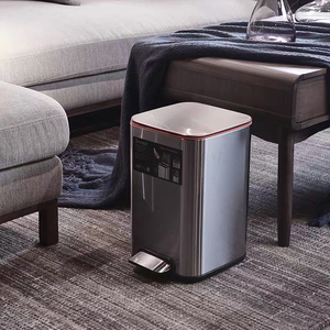 <span class=keywords><strong>Poubelle</strong></span> de cuisine intelligente à double compartiment et <span class=keywords><strong>couvercle</strong></span> pivotant, ustensile d'extérieur pour cuisine, nouveau modèle - Product Image 6