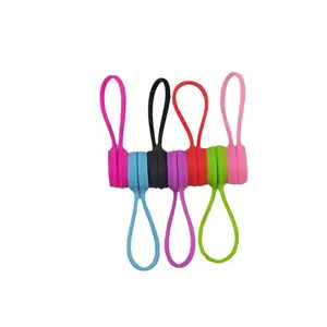 Earphone Cable Winders Magnetic Cord String Winders Cable Ties for Management of Cables,Bookmarks,Keychain