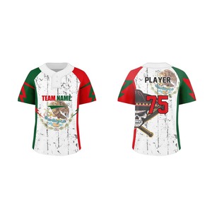 Oem Custom Heren Honkbal Jersey Ademende Sublimatie Maatwerk Op Plus Size Lege Jersey Modieus Aanpasbaar Ontwerp - Product Image 2