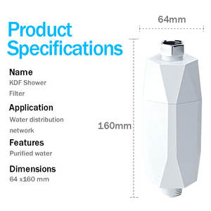 <span class=keywords><strong>Filtre</strong></span> de Douche Sain Anti-Chlore à l'Hydroxyde de Calcium Saveur Citron Importé <span class=keywords><strong>SPA</strong></span> <span class=keywords><strong>Externe</strong></span> KDF5 – <span class=keywords><strong>Filtre</strong></span> à Eau <span class=keywords><strong>pour</strong></span> Robinet Propre - Product Image 6